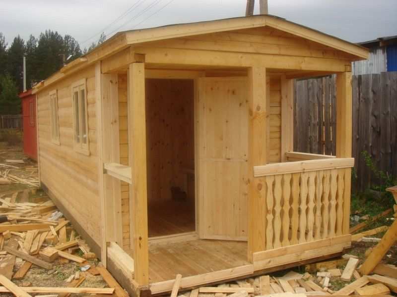 баня дешево и быстро и очень просто