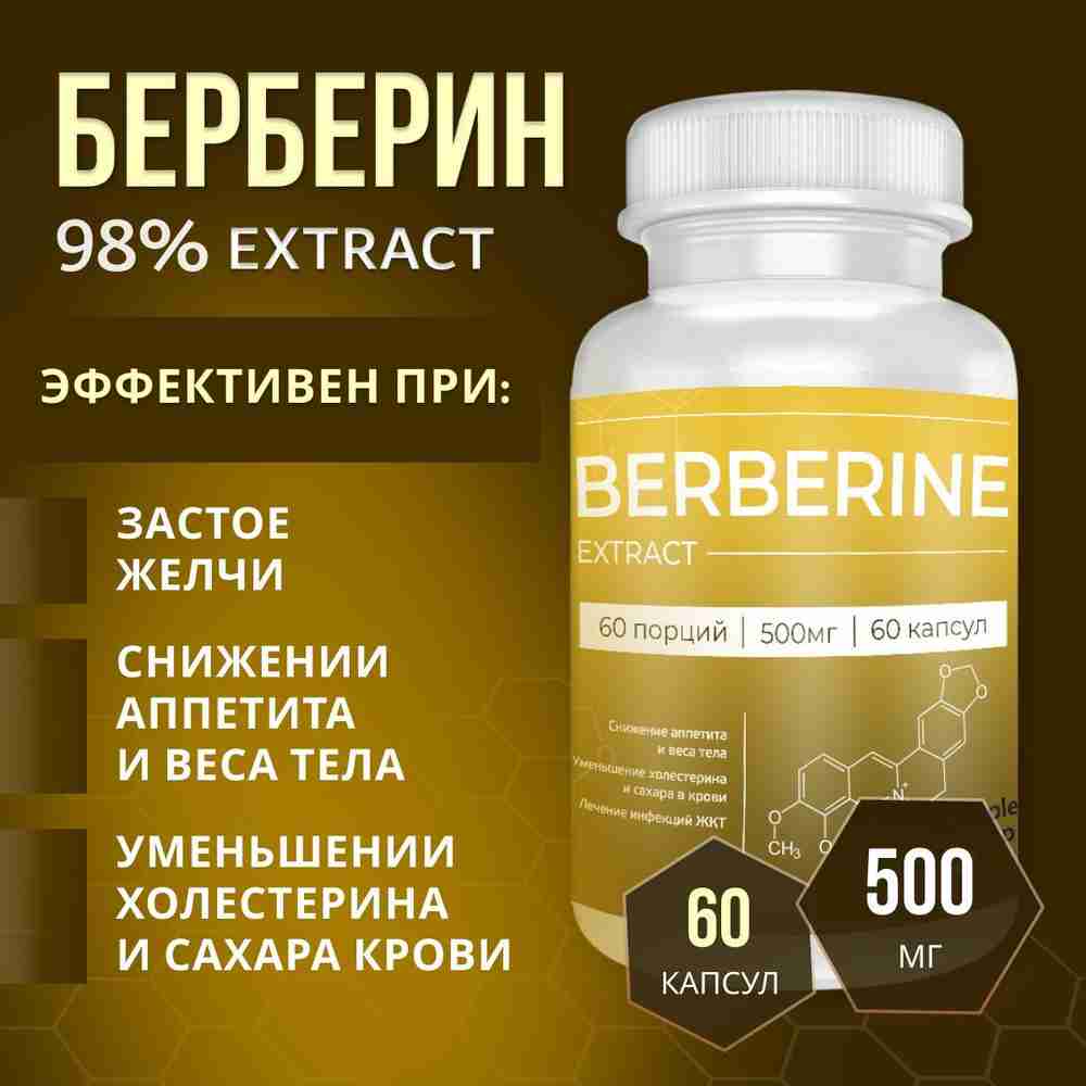 берберин 500 мг инструкция по применению цена