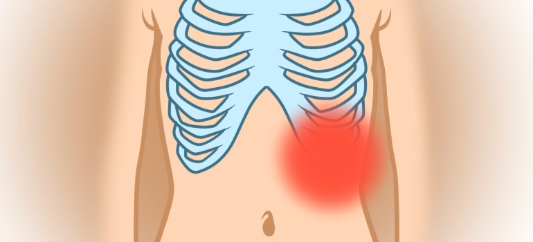 боль в левом боку под ребрами