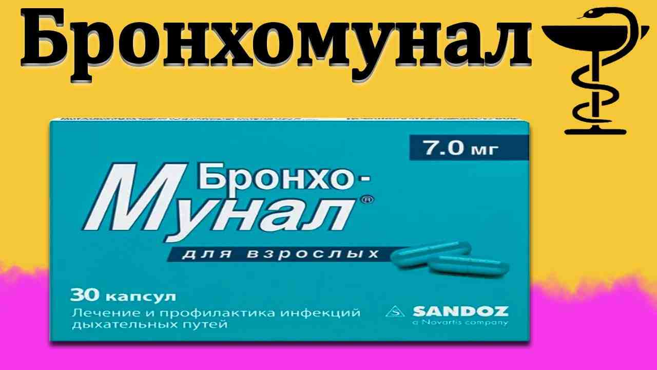 бронхомунал инструкция по применению цена