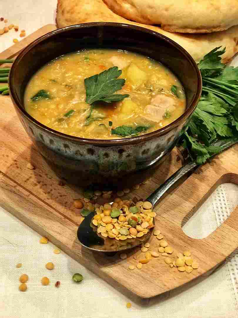 гороховый суп в мультиварке пошаговый рецепт