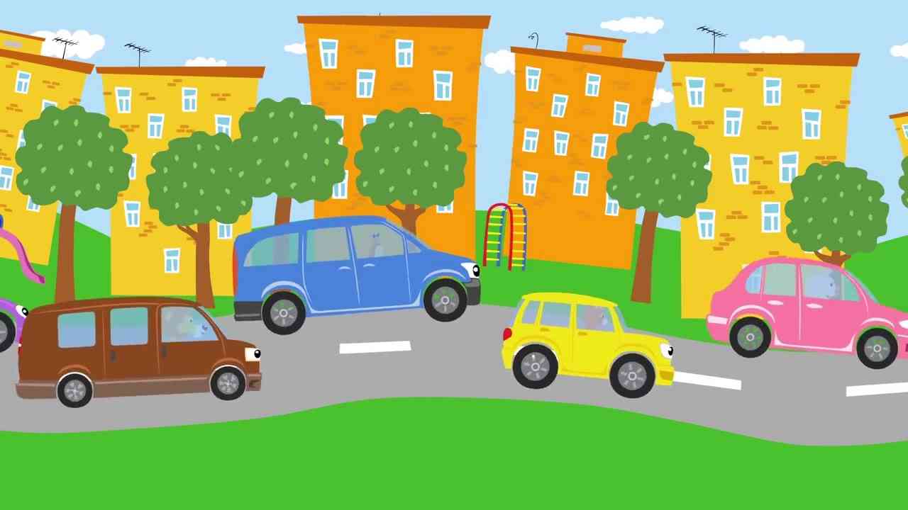 едет красная машина а в машине