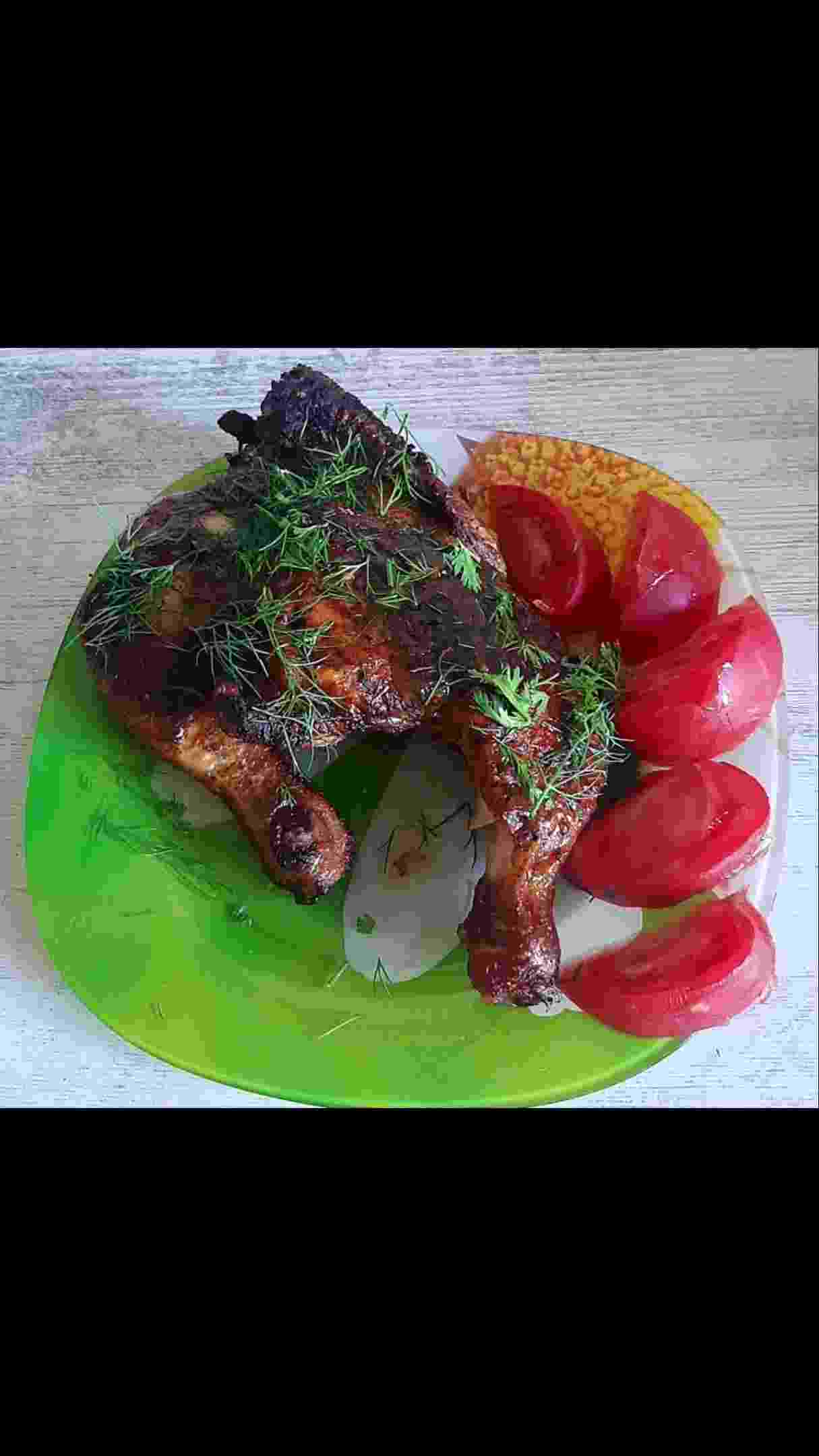 жареные окорочка на сковороде с корочкой