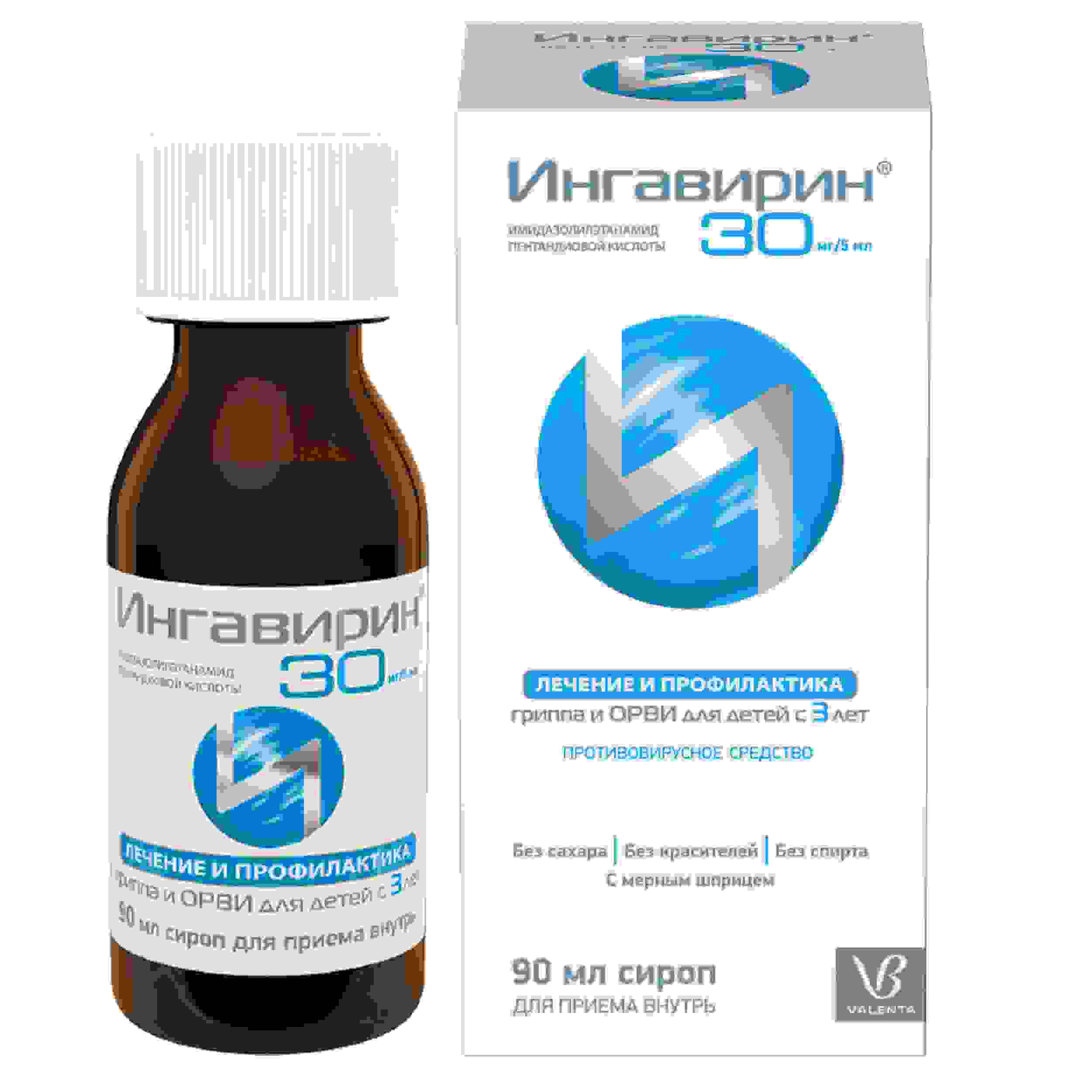 ингавирин побочные действия у взрослых