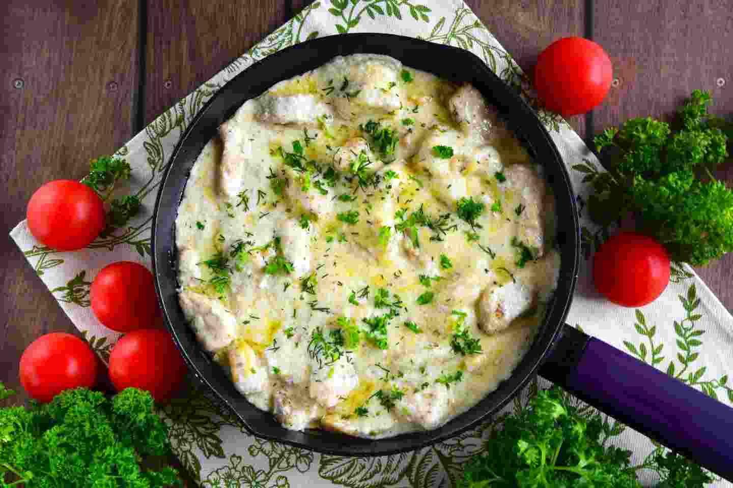 индейка в сливочном соусе на сковороде рецепт