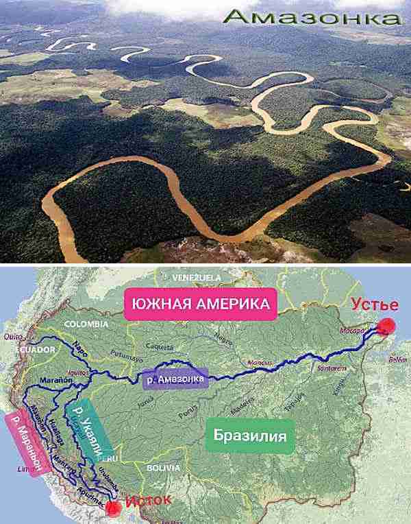 к какой речной системе относится река амазонка