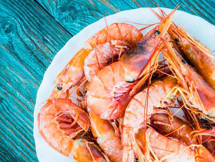как варить королевские креветки варено мороженные