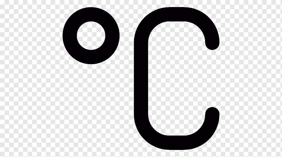 как на клавиатуре поставить градусы цельсия