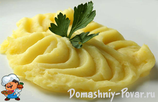 как правильно приготовить картофельное пюре