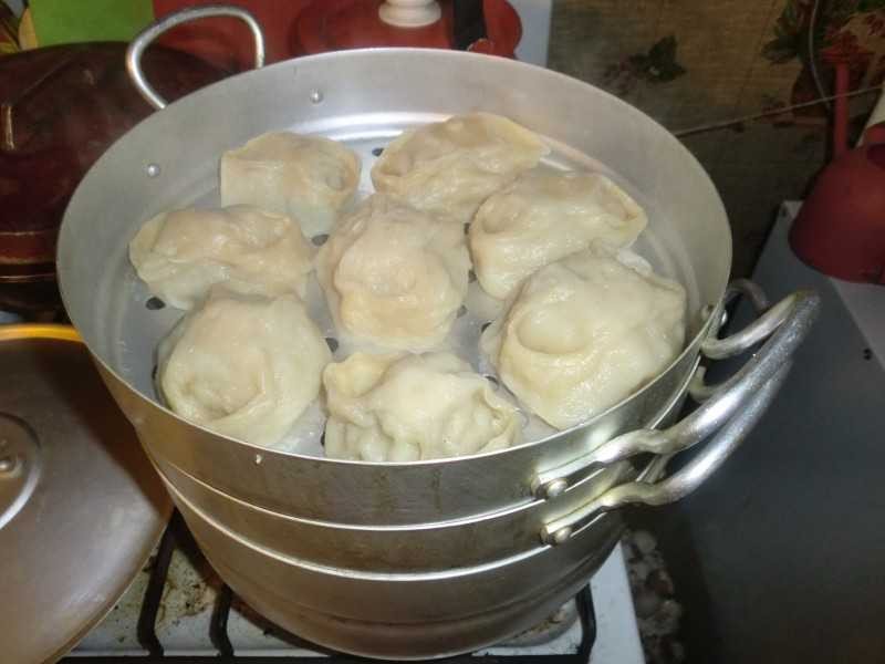 как сварить манты в мантоварке