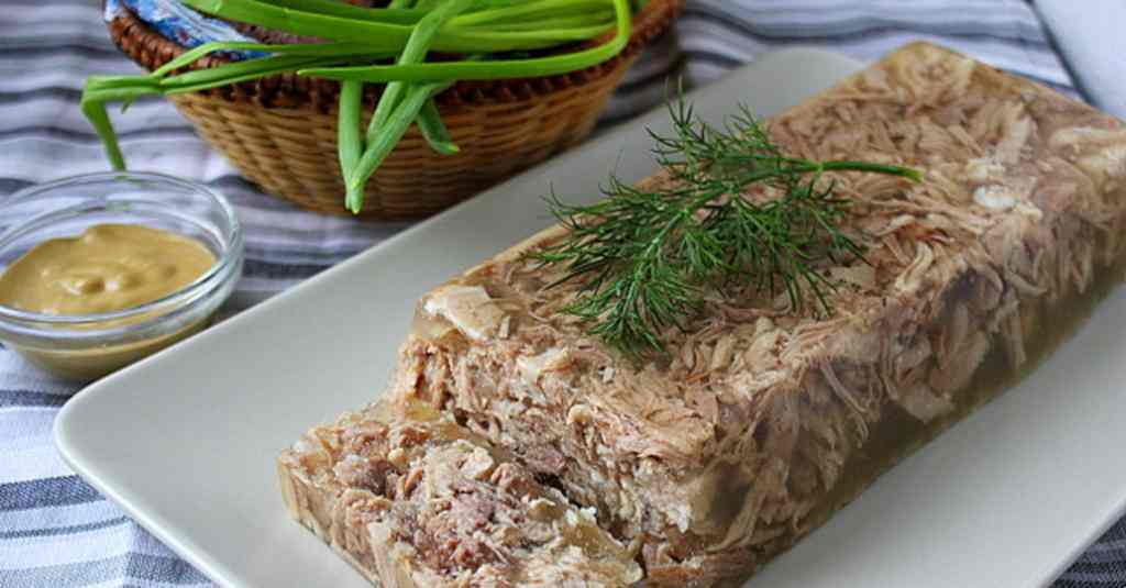 как сварить холодец из свиной рульки