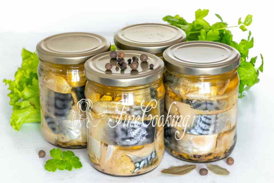 консерва из рыбы на зиму рецепт