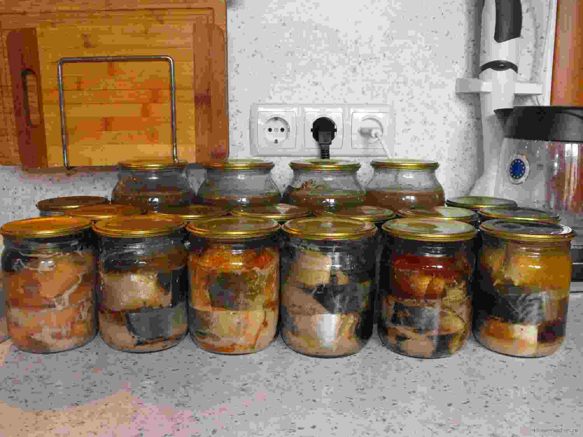 консервы из речной рыбы в автоклаве