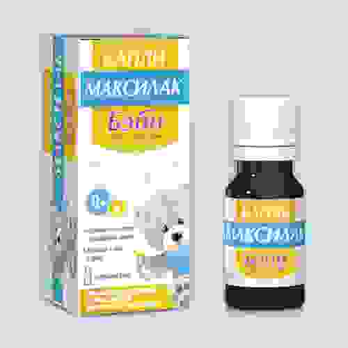 максилак бэби капли для приема внутрь инструкция