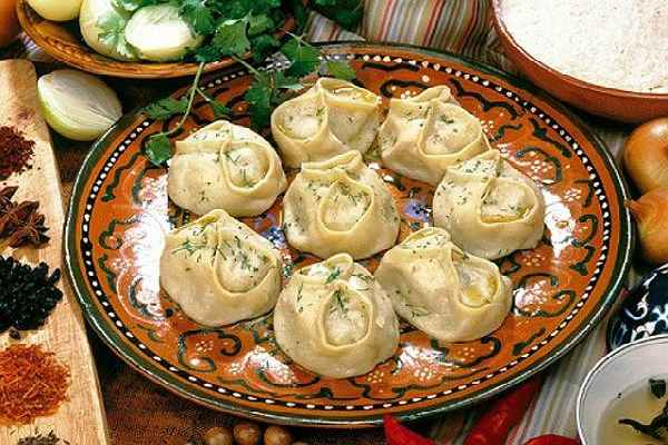 манты в пароварке время приготовления