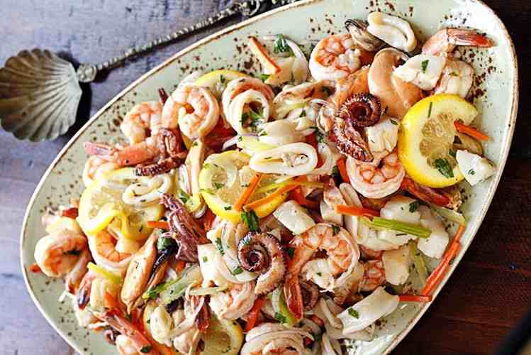 морской коктейль рецепты приготовления на сковороде