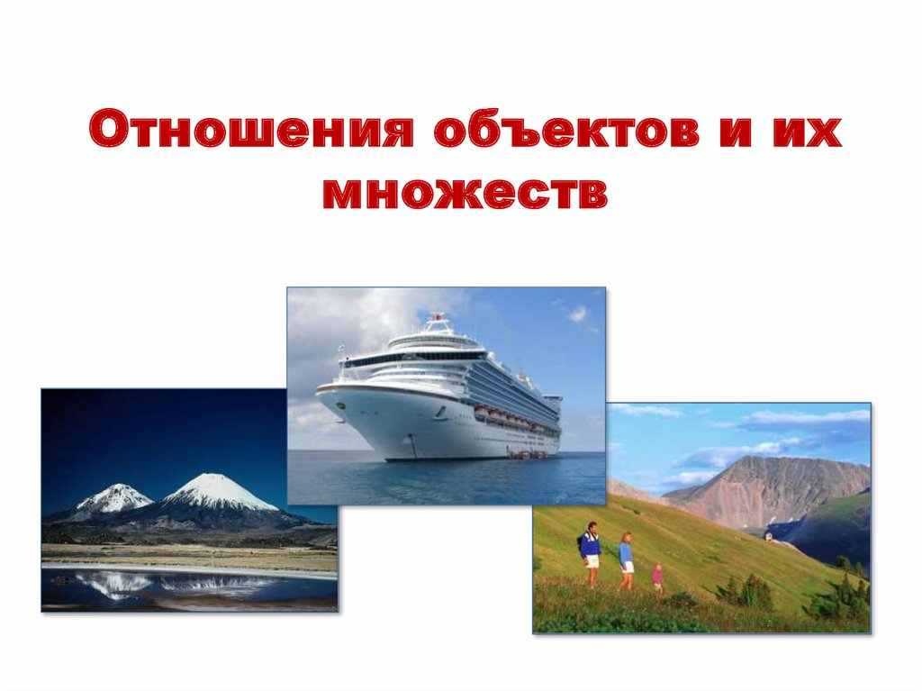 набор объектов и связей между ними это