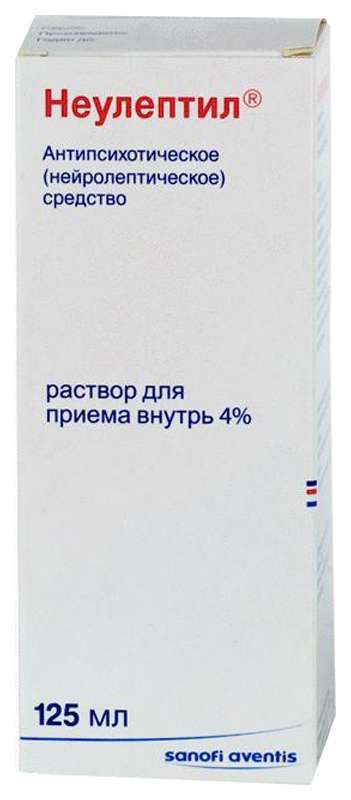 неулептил раствор для приема внутрь инструкция