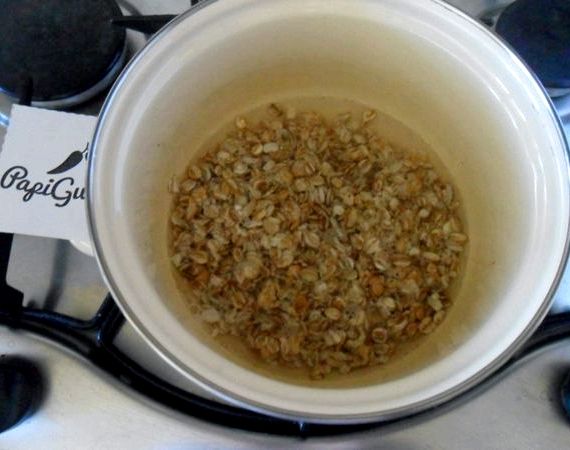 овсянка на воде рецепт на 1 порцию