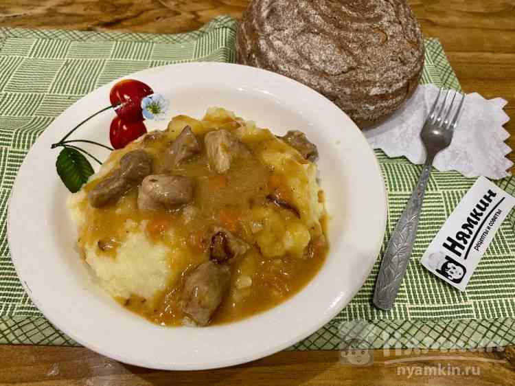 подлива из свинины на сковороде рецепт