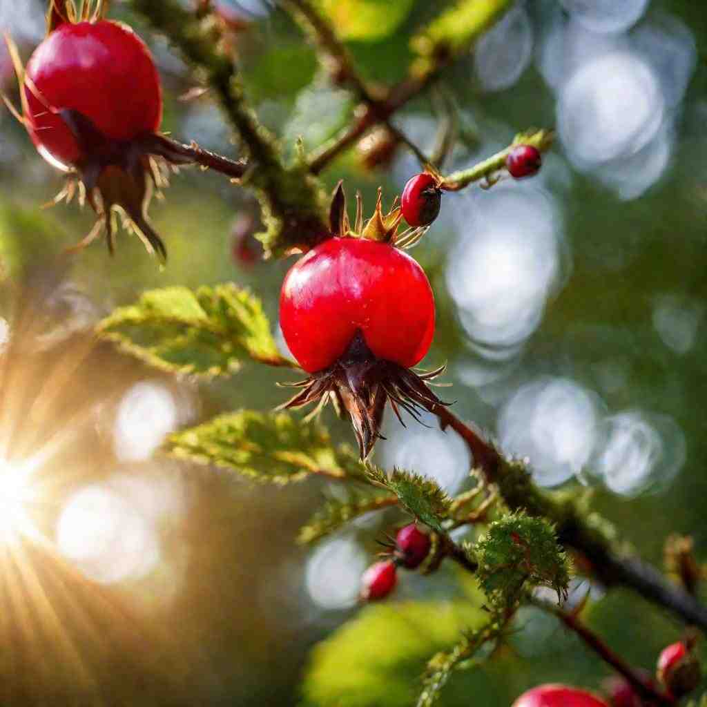 польза шиповника заваренного кипятком на организм