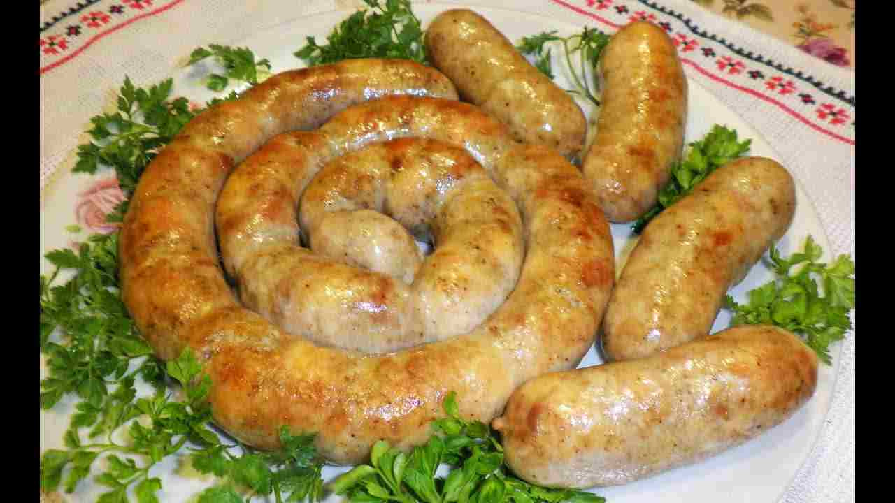 рецепт домашней колбасы из курицы