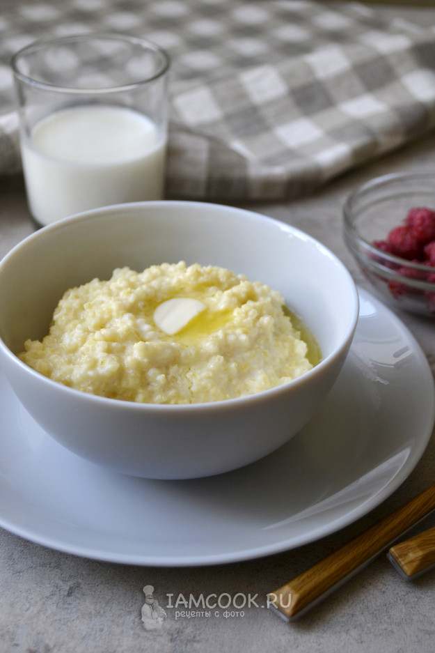 рецепт пшенной каши на молоке