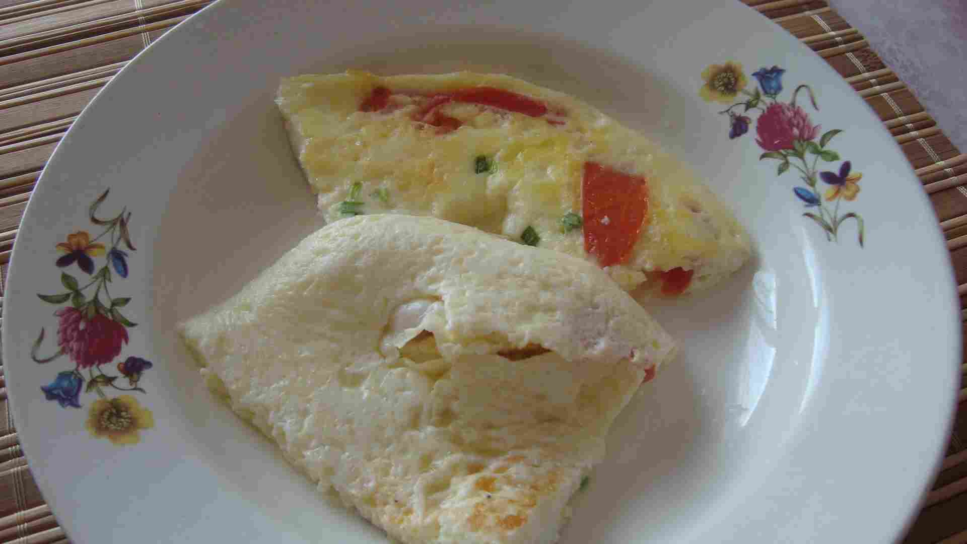 рецепт пышного омлета на сковороде с молоком