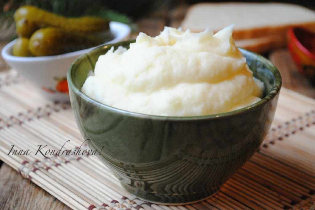 рецепт пюре картофельного с молоком