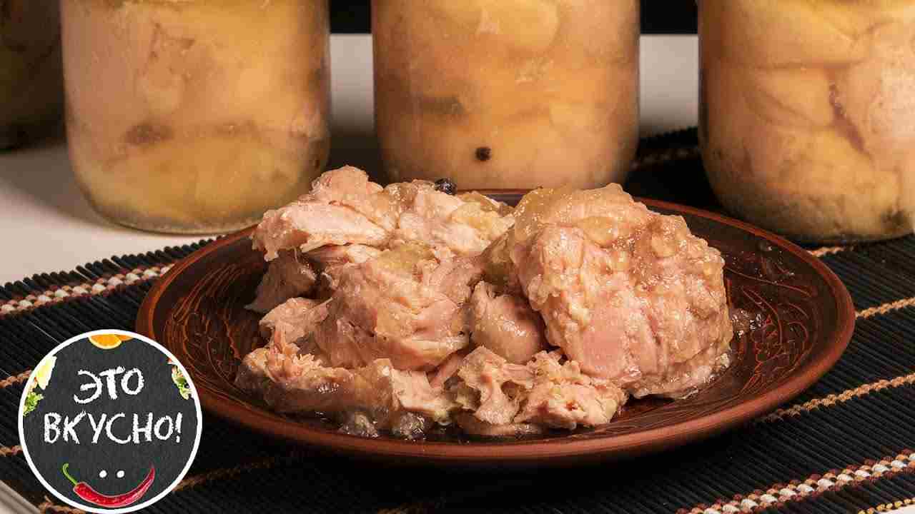 рецепт тушенки из курицы в домашних условиях