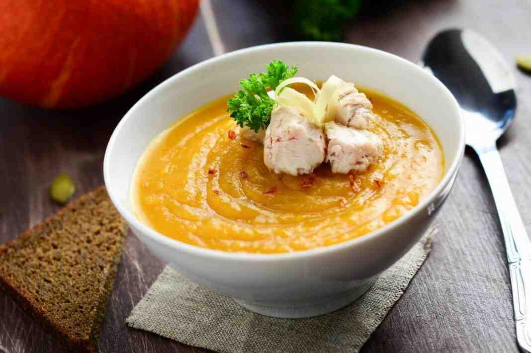 рецепт тыквенного супа пюре со сливками