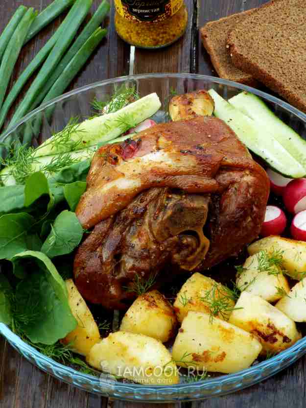 рулька в казане на костре рецепты