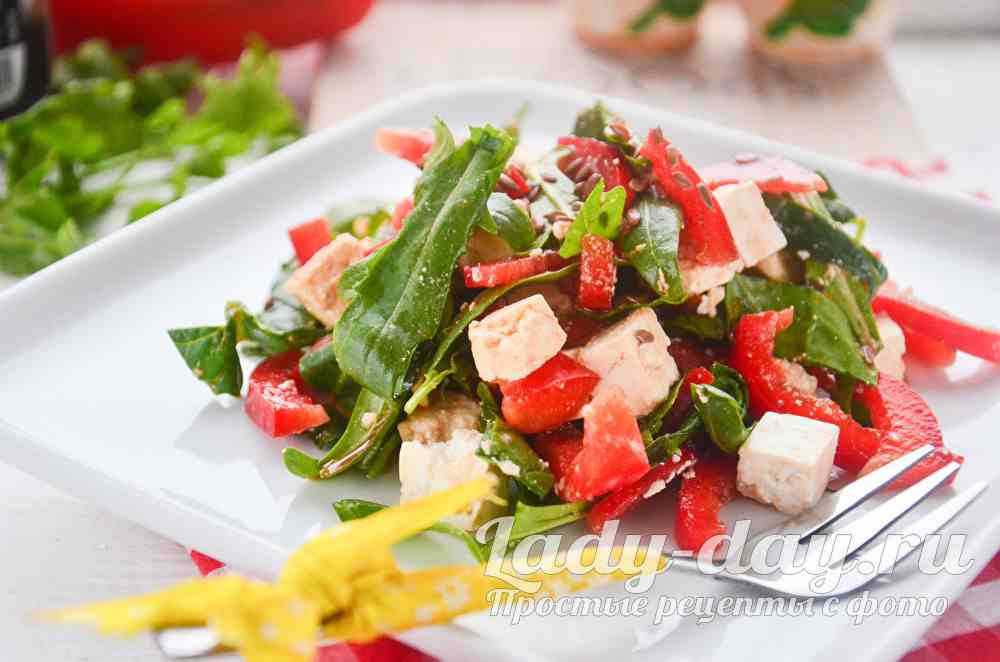 салат с рукколой простые рецепты