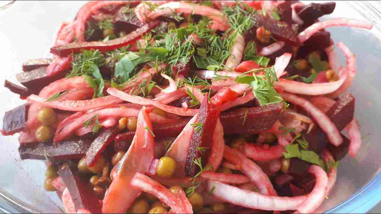 салаты со свеклой вареной рецепты простые