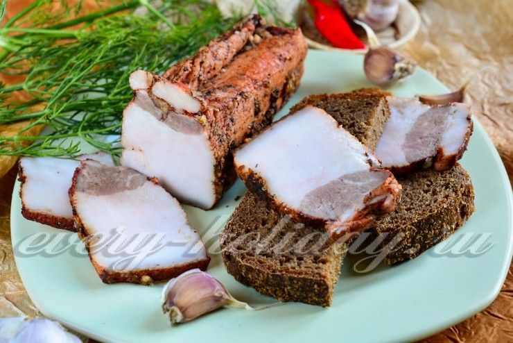 сварить сало в луковой шелухе домашних условиях