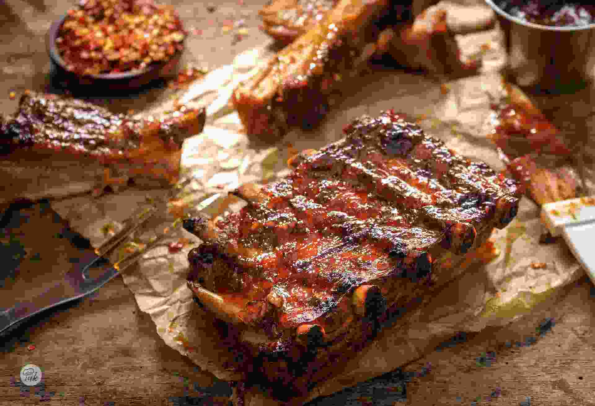 свинные ребра на сковороде рецепт