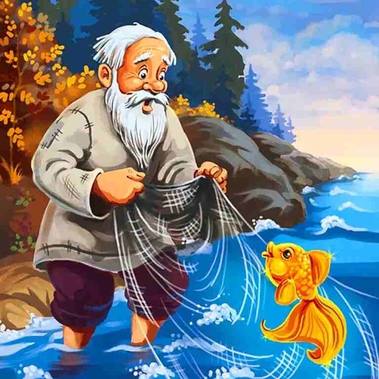 сказка о рыбаке и рыбке основная мысль