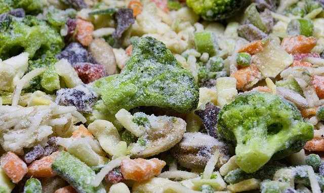 сколько варить замороженные овощи в кастрюле