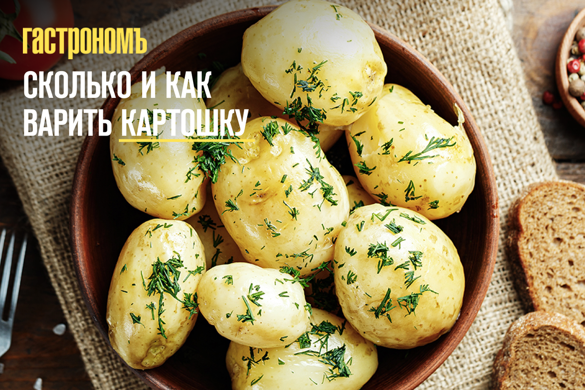 сколько по времени варится картошка
