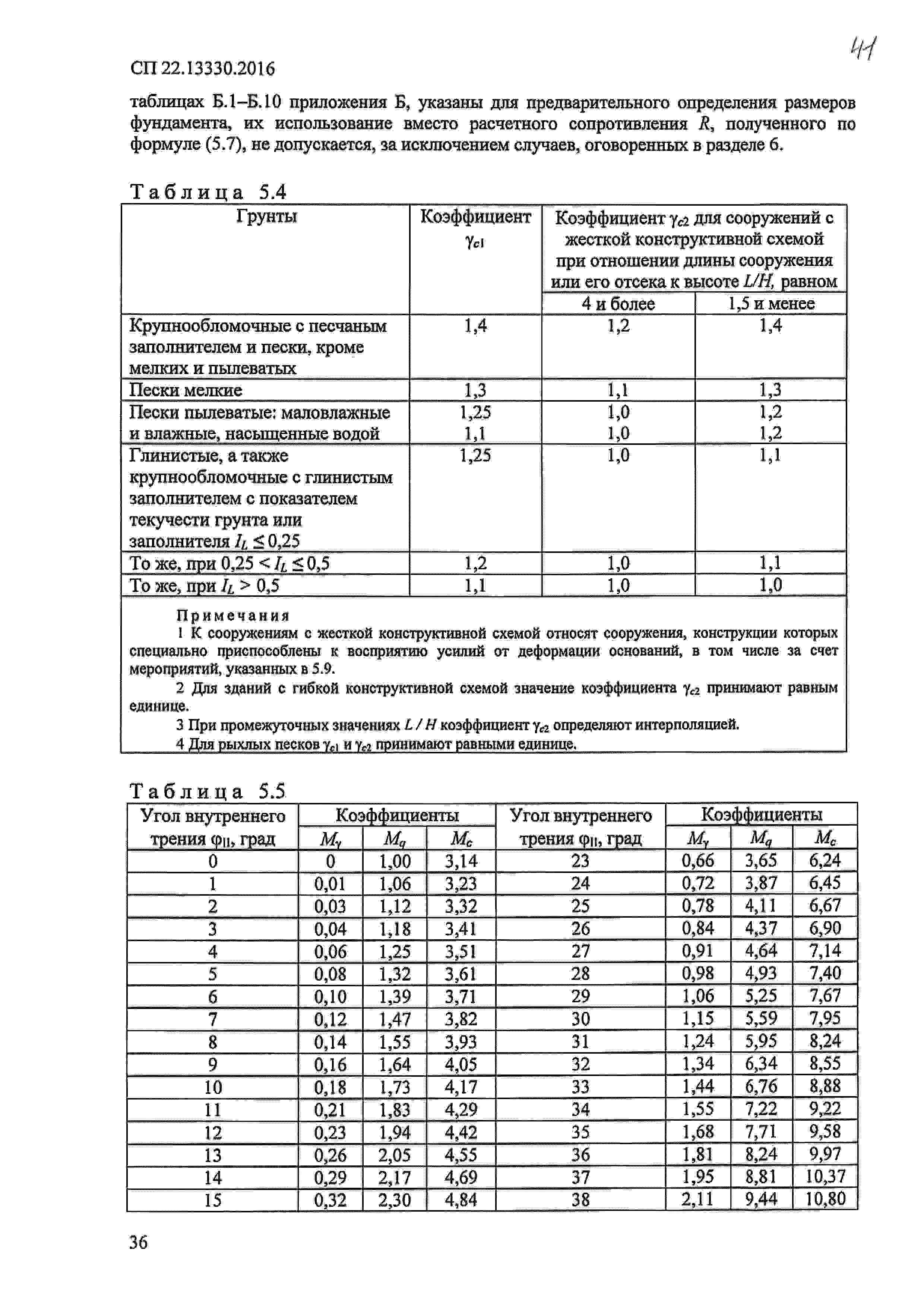 сп 22.13330 2016 основания зданий и сооружений