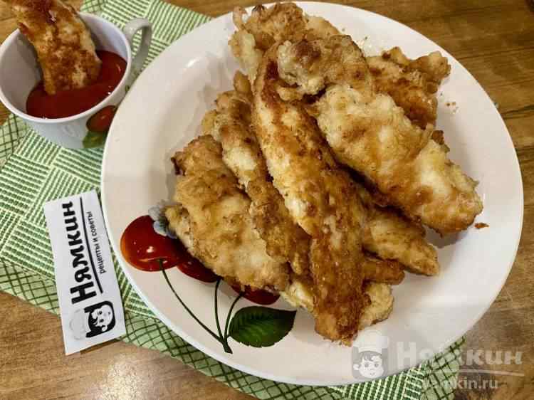 стрипсы куриные в домашних условиях на сковороде