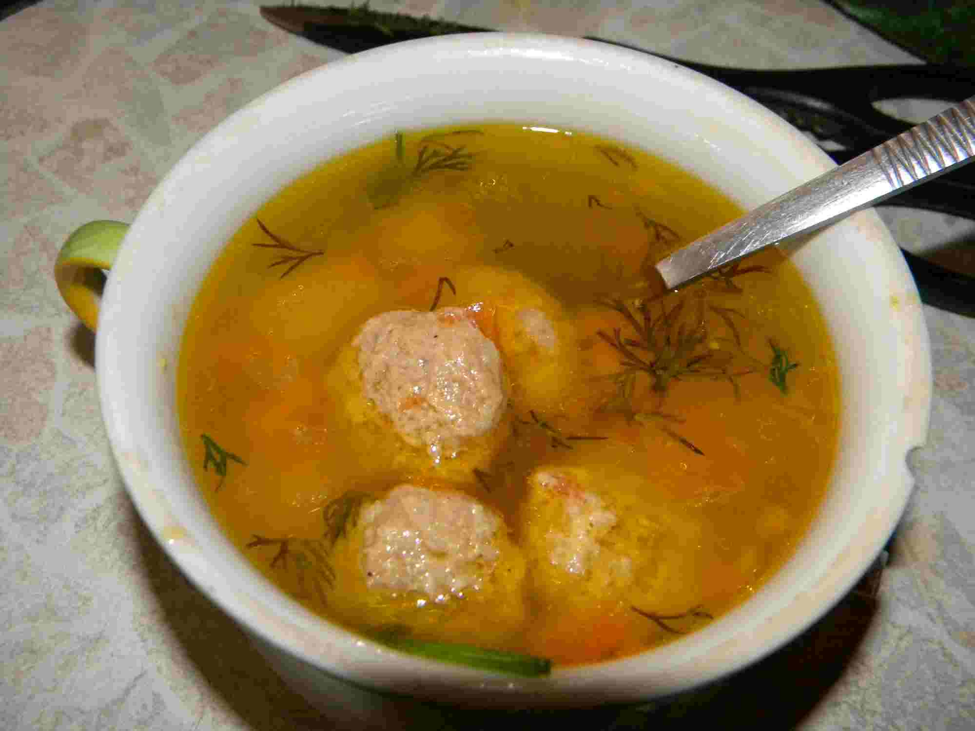 суп с фрикадельками самый вкусный рецепт