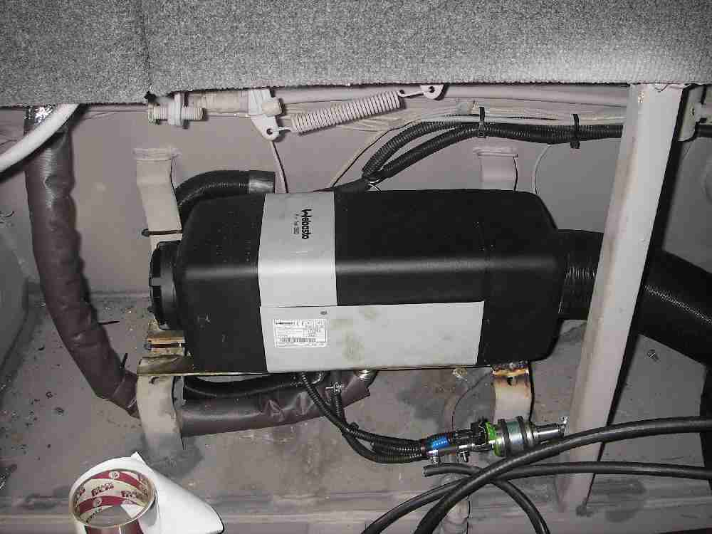 установка автономного отопителя на автомобиль