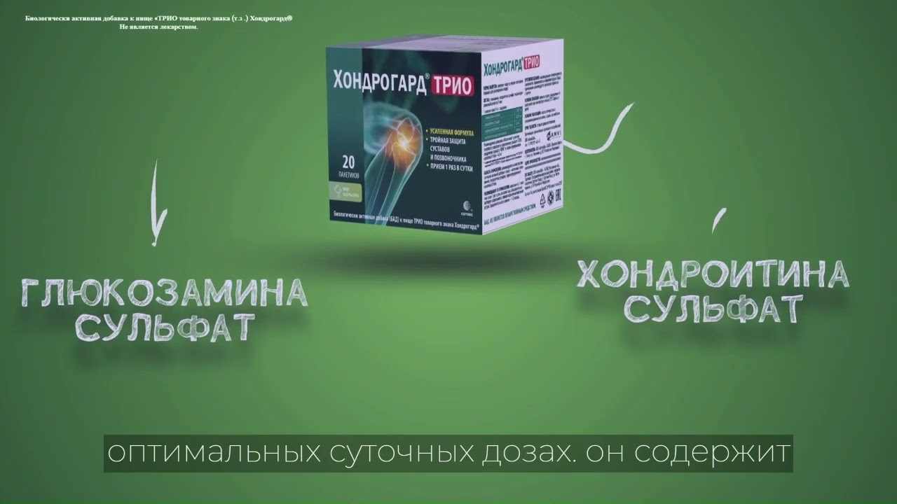 хондрогард трио порошок цена инструкция