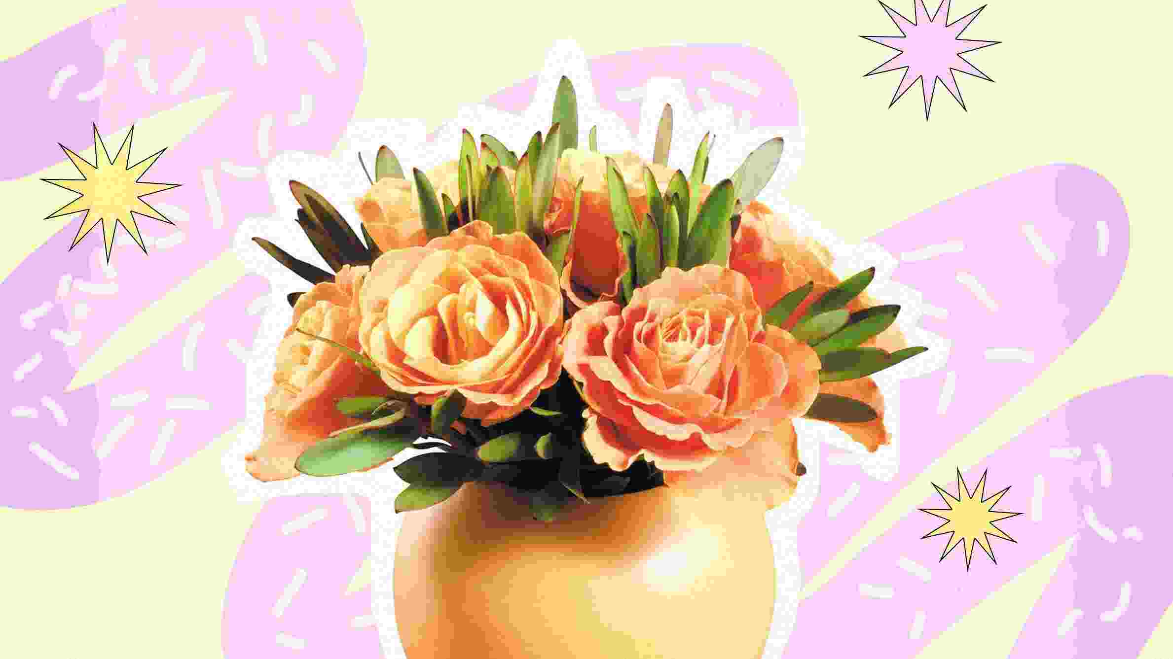 чтобы розы дольше стояли в вазе