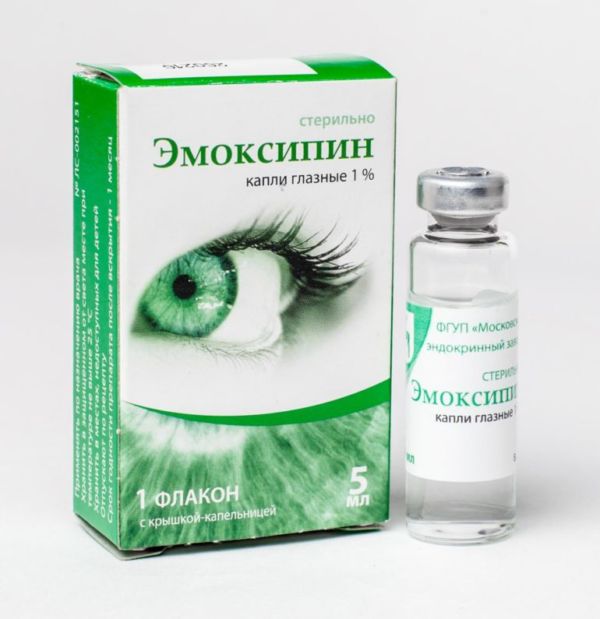 эмоксипин глазные капли инструкция по применению взрослым