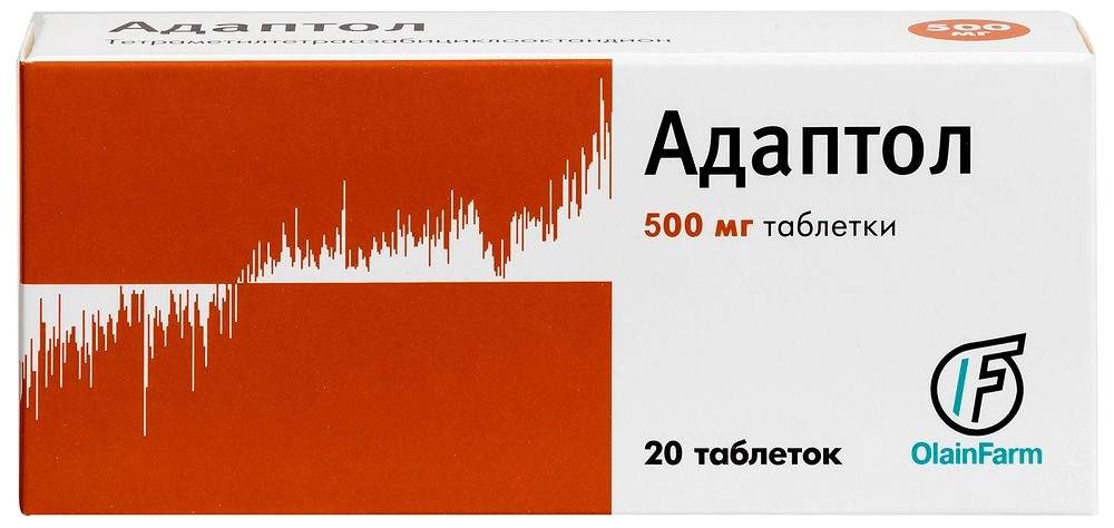 адаптол 500 мг инструкция по применению цена