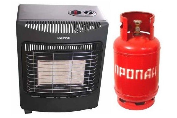 газовый обогреватель для дачи с баллоном