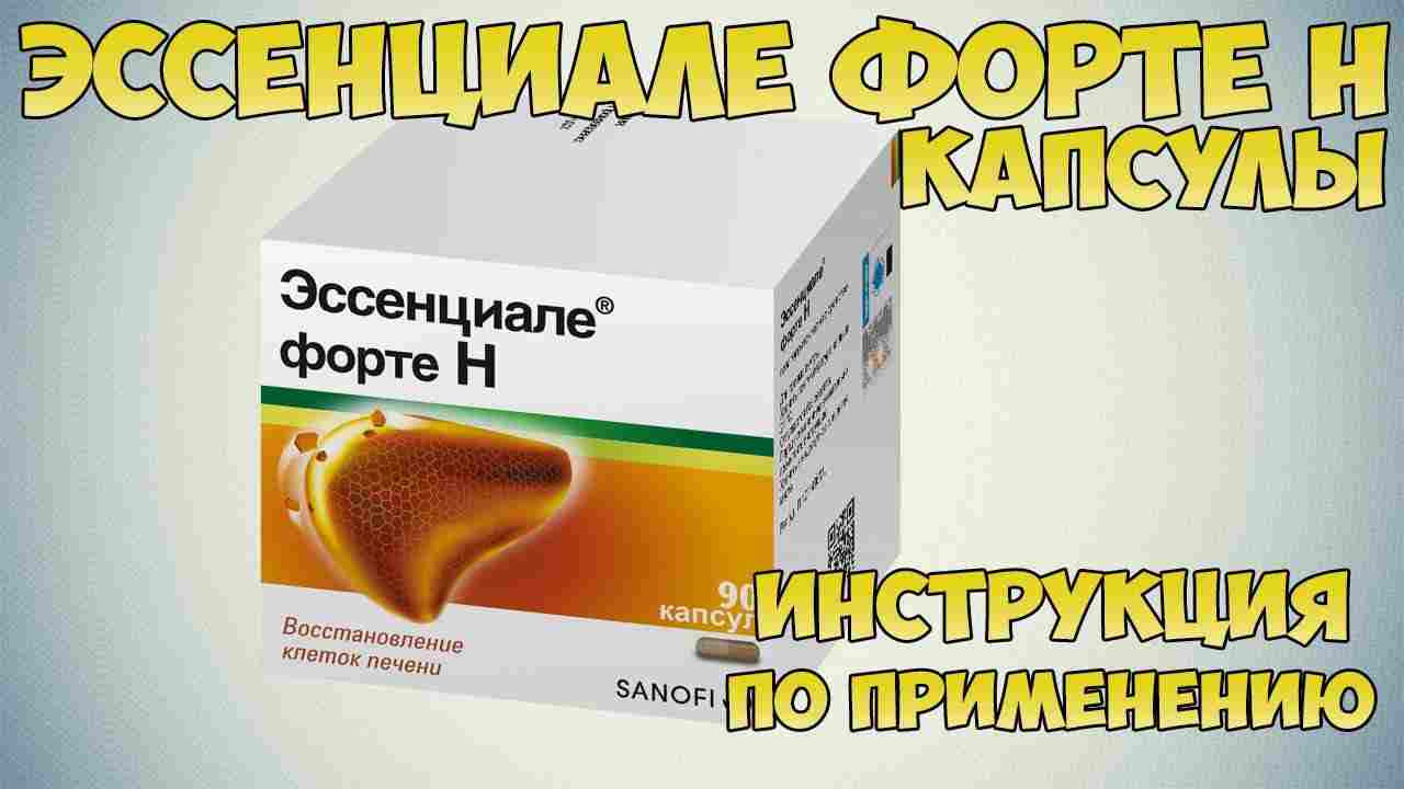 как принимать эссенциале форте в капсулах