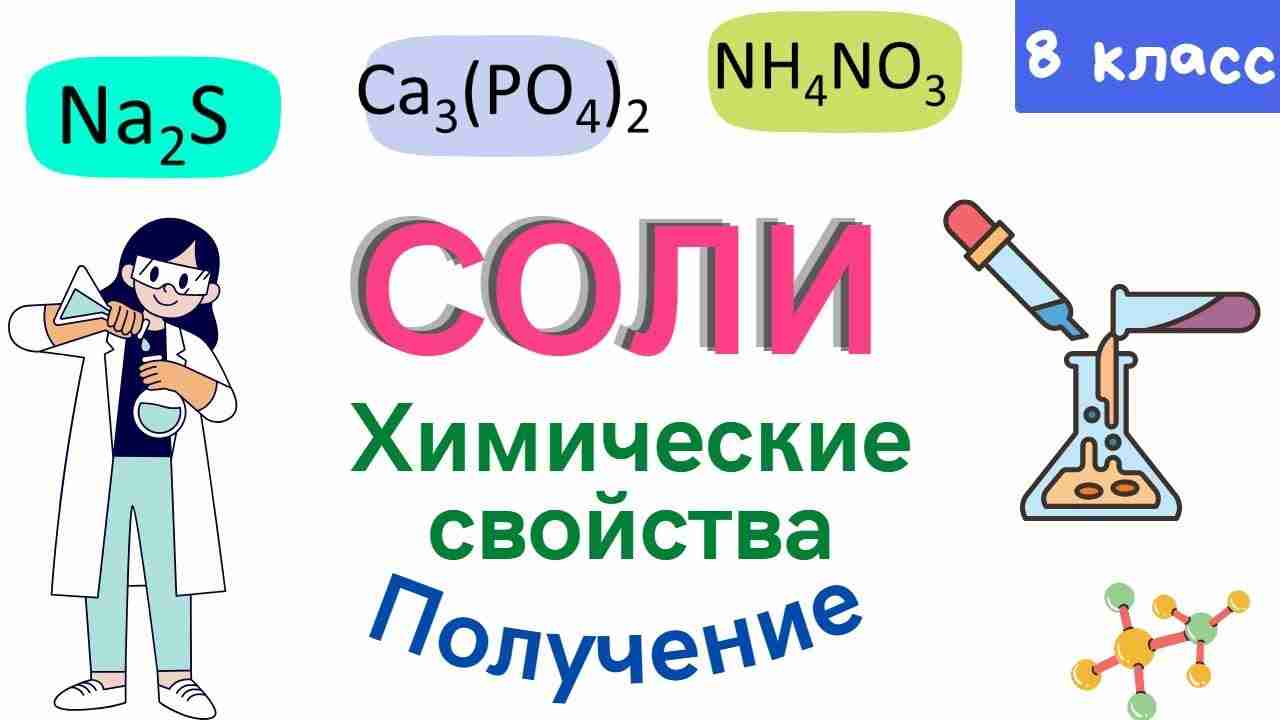 какие вещества находятся в соли